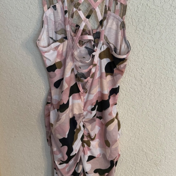 Women’s pink camouflage maxi - Picture 2 of 4
